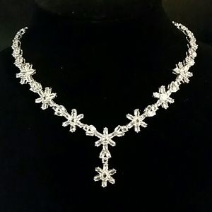 Solid 925 Sterling & Pale Amethyst Necklace